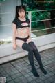 DJAWA Photo - Pia (피아): "Black Puppy Girl" (50 photos)