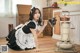 Beautiful Kwon Hyuk Jeong cute pose with maid outfit (13 photos) P5 No.978c47 Image No. 17